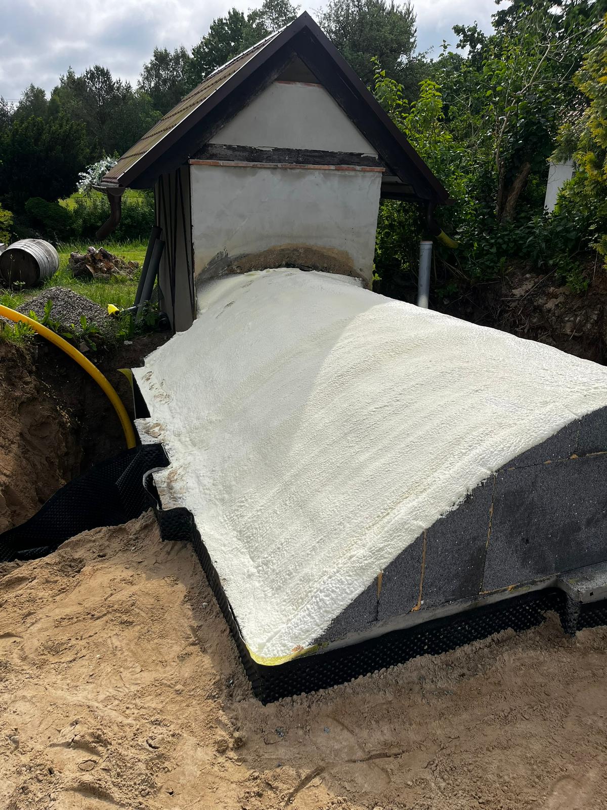 Izolacja piwniczek / schronów — realizacja SEPUR nr 9